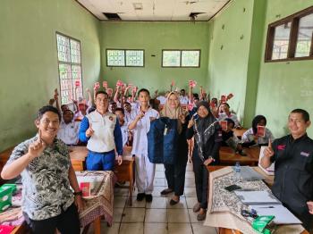 TDM Edukasi Siswa SMKN 2 Kalianda Tentang Keselamatan Berkendara