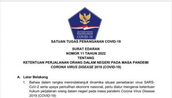 Catat! Ini Ketentuan Perjalanan Terbaru Sesuai Surat Edaran Nomor 11 Tahun 2022