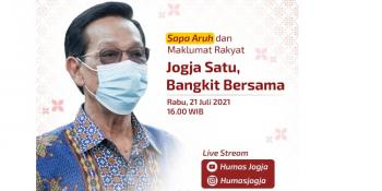 Sri Sultan HB X : Sapa Aruh dan Maklumat Rakyat â€Yogya Satu, Bangkit Bersamaâ€