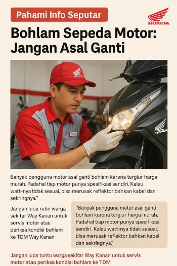 Jangan Asal Ganti Boklam, Bisa Merusak Kelistrikan!   