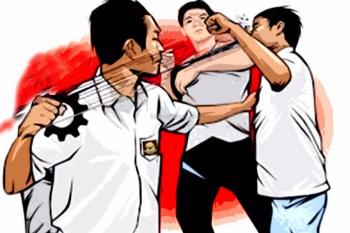 Video Aksi Tawuran Pelajar di Depan SMA Gajah Mada Ramai Diperbincangkan