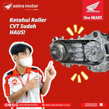 Seperti Apa Tanda Roller CVT Motor Matic Sudah Aus?