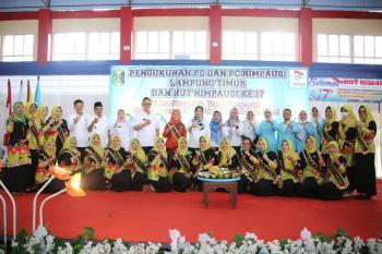 Wagub Chusnunia Berharap di Usia ke-17, Himpaudi Dapat Menjadi Wadah Perjuangan bagi Guru-Guru PAU