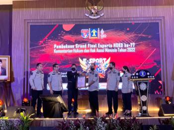 Kemenkumham Catat 2 Rekor MURI pada Lomba Esports