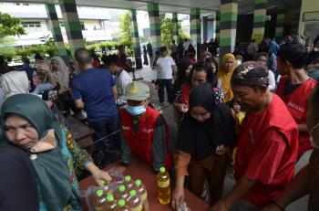 Pasar Murah di Bandar Lampung, Warga AntusiasÂ 