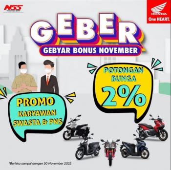 Program â€œGeberâ€ Gebyar Bonus November dari NSS Kedaton