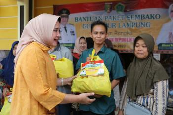 LKKS Berikan Bantuan Sembako-Kursi Roda Kepada Lansia dan Disabilitas di Lampung UtaraÂ 