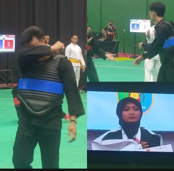 Silat Lampung Tutup PON Beladiri dengan 2 Emas, 2 Perak, dan 1 Perunggu