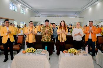 Partai Golkar Lampung Konsolidasikan Dukungan Untuk Mirza - Jihan Dalam Pemilihan Gubernur Lampung 2024  