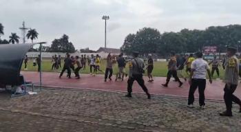 Final Liga 4 Lampung Ricuh, Angon Saka Farmers Juara 1-0 atas TS Saburai