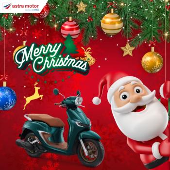 Tips Merawat Sepeda Motor Saat Dipakai Natal dan Tahun Baru 