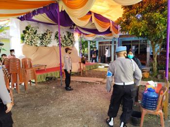 Tidak Mengindahkan Peraturan PPKM Level IV, Dua Lokasi Pesta Di Sukau Dibubarkan Satgas Covid-19