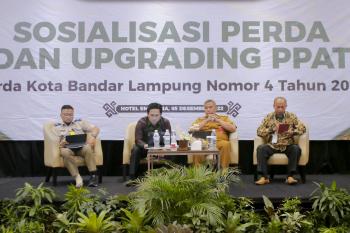 Gandeng Dinas Perkim dan ATR, Pengda IPPAT Bandar Lampung Sosialisasikan Perda RTRW