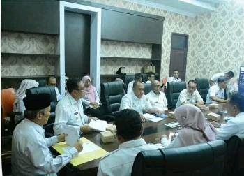 Pj Sekda Lampung Tengah Pimpin Rapat MCP