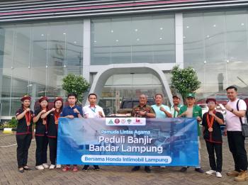 Semangat PMKRI dan Pemuda Lintas Agama Peduli Korban Banjir di Bandar Lampung