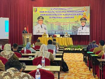 Acara Rapat Koordinasi dan Evaluasi Rencana Pembangunan Kawasan Industri di Hotel Horison Gandeng Klinik Saibumi