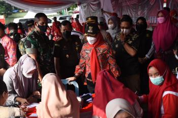 10 Ribu Dosis Disiapkan, Dalam Pelaksanaan Vaksinasi Merdeka di Bandar Lampung 