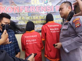 Sepasang Kekasih di Bandar Lampung Diciduk Polisi Lantaran Buang Bayi Hasil Hubungan Gelap