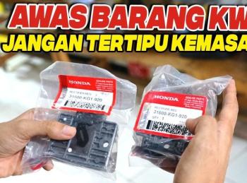 Ingin Memakai Sparepart KW? Pahami Dulu Resikonya 