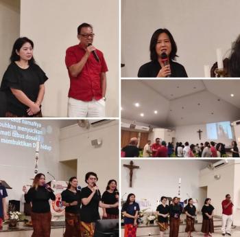 Praise and Worship PD PKK St. Lucia Paroki Katedral Tanjungkarang