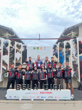 10 Karateka Lampung Siap Tempur di PON Bela Diri Kudus