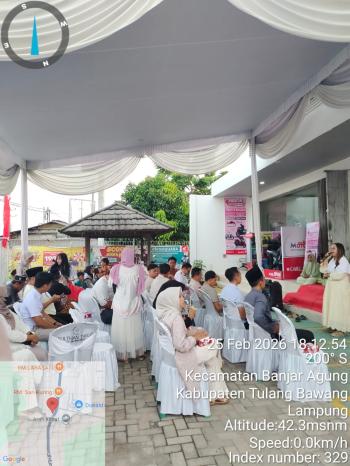 Semarak Ramadan, TDM Tulang Bawang Ajak Konsumen Berbuka Puasa Bersama
