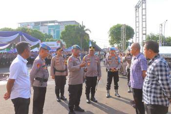 Jelang Hari Bhayangkara ke-79, Propam Polda Lampung Gelar Gaktiblin di Polresta Bandar Lampung