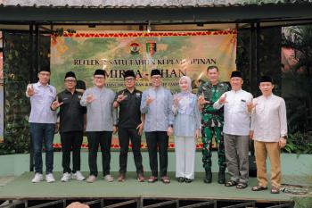 Mirza–Jihan Hadiri Peluncuran Koran IJP dan Buku Refleksi Satu Tahun Kepemimpinan
