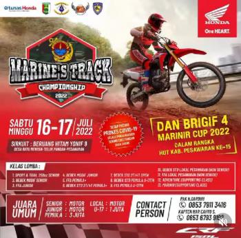 Tunas Honda dan Jaringannya NSS Kedaton Mengadakan Marineâ€™s Track di Pesawaran