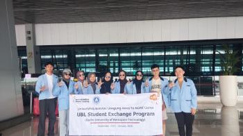 UBL Kirim Mahasiswa Ikuti Program Student Exchange ke Guilin University of Aerospace Technology, China