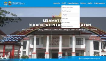 Tepis Isu Lalai! Website Pemkab Lampung Selatan Sedang Redesain, Data Pejabat Kini Lebih Mudah Dicari