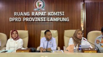 Rapat Bersama OPD, Komisi IV DPRD Lampung Ingatkan Anggaran Infrastruktur Tepat Sasaran