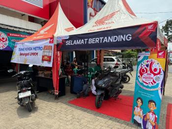 Dalam Rangka Memperingati Hari Pelanggan Nasional TDM Metro Ajak Konsumen Honda Ikuti Lomba PES