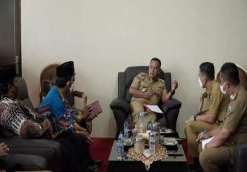 Audiensi dengan Bupati Lamsel PGMNI Sampaikan Perihal Kepengurusan 