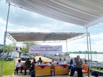 Pengemudi Kapal Klotok di Bandar Surabaya Kini Terlindungi BPJS Ketenagakerjaan