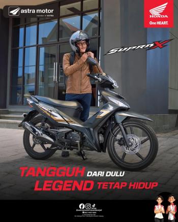 Honda Supra X 125: Sang Legenda yang Tetap Menjadi Pilihan Utama Masyarakat Bandar Lampung