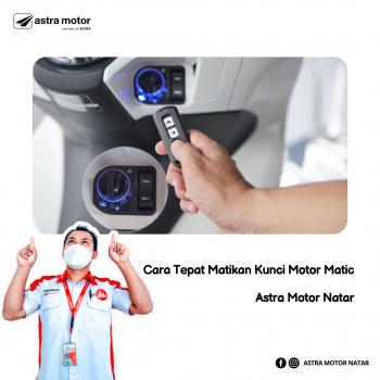 Cara Tepat Matikan Kunci Motor Matic