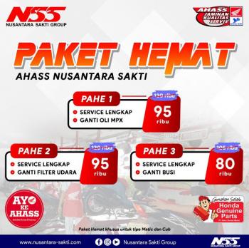 Paket Hemat AHASS Nusantara Sakti Khusus Di Bulan Agustus 2021
