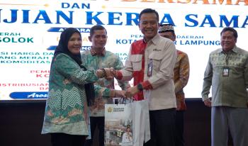 Bandar Lampung Gandeng Kabupaten Solok Perkuat Ketahanan Pangan, Stabilkan Harga Bahan Pokok