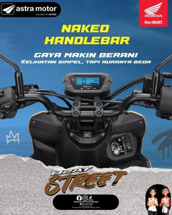 Tampil Beda dan Berani, Honda BeAT Street Jadi Incaran Anak Muda Bandar Lampung