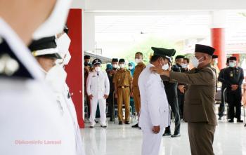 Lantik Kepala Desa Terpilih Hasil Pilkades Serentak 2021, Bupati Nanang: Tidak Ada Lagi Kubu-Kubuan