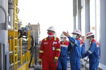 Pertamina Sukses Uji Coba Penyaluran Minyak Pertama Proyek Pipa Rokan
