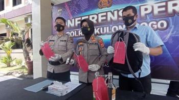 24 Pelaku Kejahatan Berhasil dibekuk Polres Kulonprogo Dalam Waktu 6 Hari