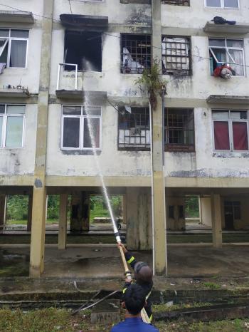 Kebakaran di Rusunawa Keteguhan, Tidak Ada Korban Jiwa