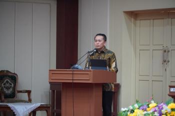 Penjabat Gubernur Lampung Buka Kegiatan Sinkronisasi Arah Kebijakan Nasional dan Daerah Untuk Penyusunan APBD 2025