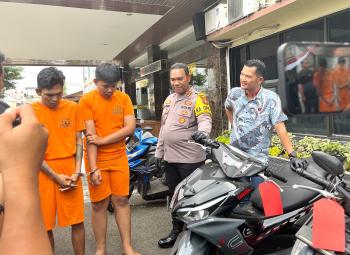 Pelaku Curanrat di Kemiling Ditangkap Saat Transaksi Motor Curian