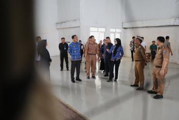 Wagub Jihan Nurlela Tinjau SMANO Kota Metro, Sekolah yang Mengembangkan Pendidikan Berbasis Olahraga