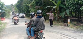 Desas-Desus Pungli di Jembatan Way Gebang Polisi Turun ke Lokasi
