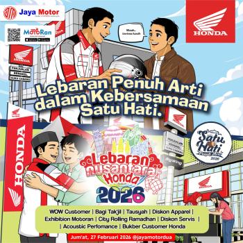 Ajak Konsumen Riding Satu Hati Berkah Ramadhan Bersama Honda Jaya Motor