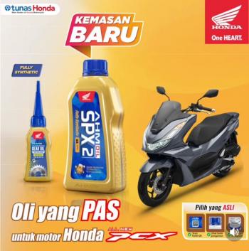 Kemasan Baru AHM Oil SPX2 Asli Tersedia di AHASS NSS Kedaton